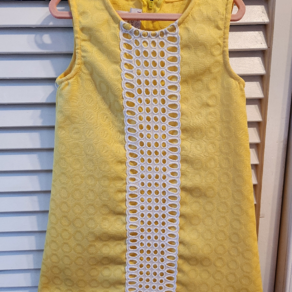Iris & Ivy, Bright yellow dress.  Size 4t
